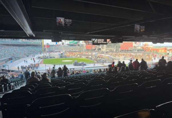 Oracle Park, section: 110, row: 43, seat: 6/7