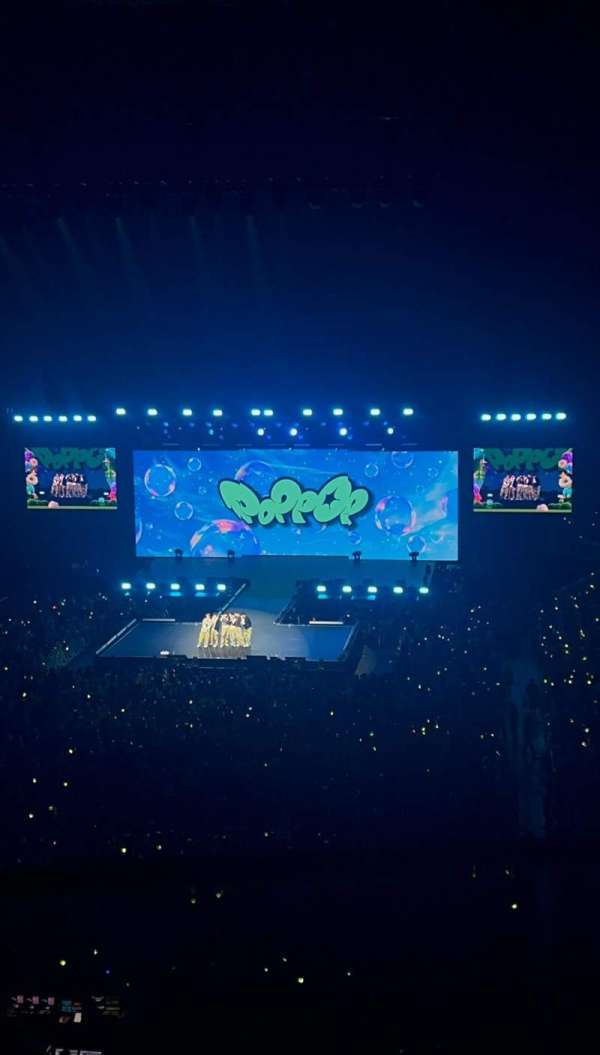 The O2, London, section: 413, row: A, seat: 746