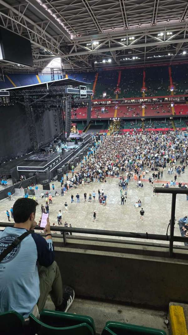 Principality Stadium, section: 621, row: 3, seat: 28