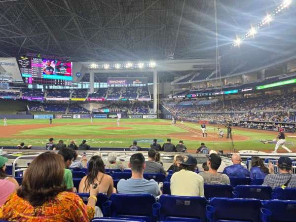LoanDepot Park, section: 19, row: G, seat: 7