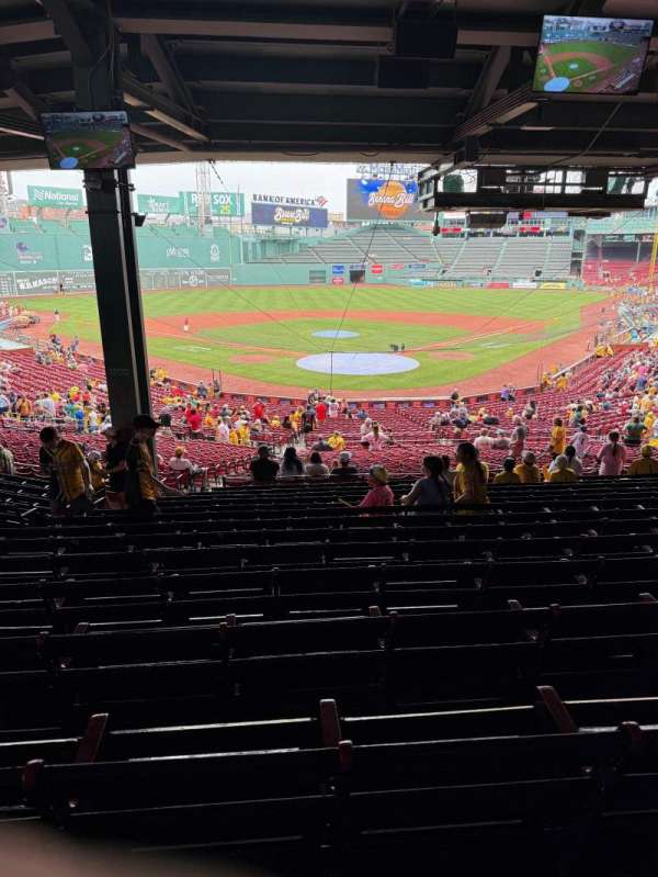 Fenway Park, section: Grandstand 21, row: 14, seat: 15