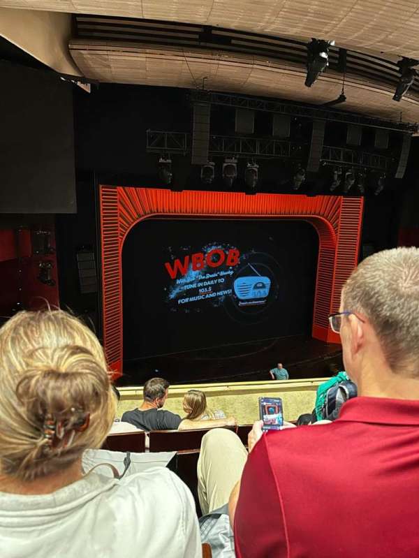 Marquis Theatre, section: Mezzanine L, row: E, seat: 13