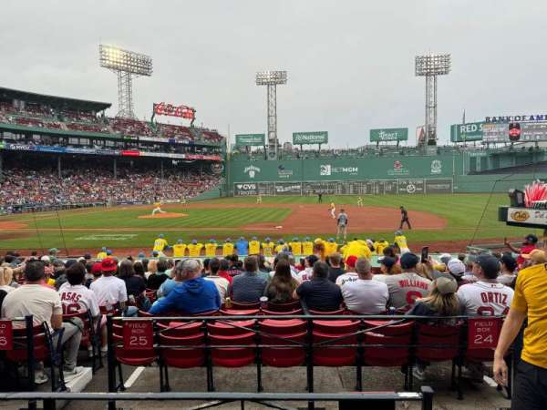 Fenway Park, section: Loge Box 112, row: Cc