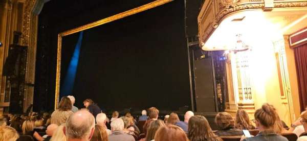 hippodrome theatre, section: Right Orchestra, row: H, seat: 18