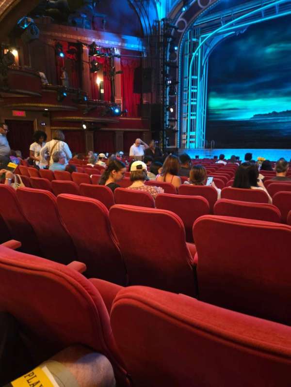 Broadway Theatre - 53rd Street, section: Orchestra C, row: Q, seat: 101