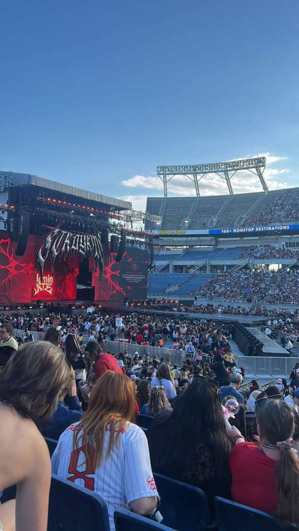 Camping World Stadium, section: 107, row: Q, seat: 14
