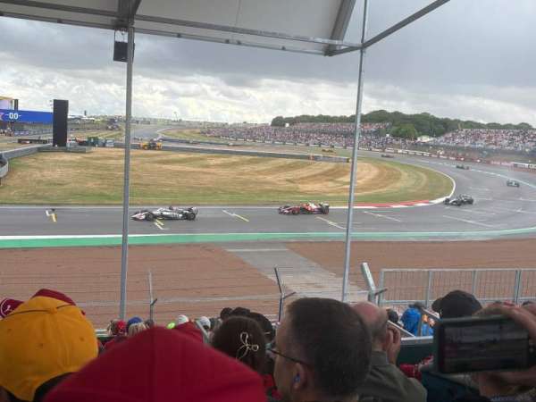 Silverstone Circuit, section: Hamilton Straight A, row: P, seat: 12