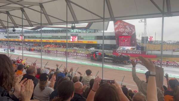 Silverstone Circuit, section: Hamilton Straight A, row: P, seat: 12