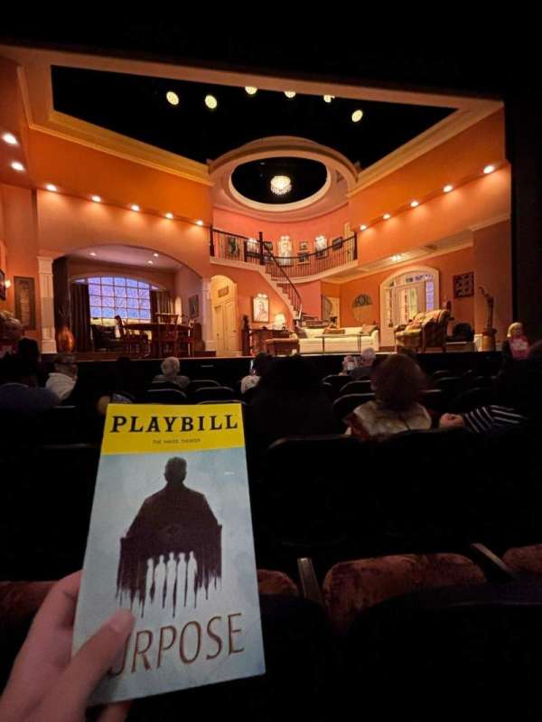 Hayes Theater, section: Orchestra C, row: F, seat: 108