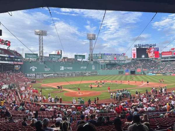 Fenway Park, section: Grandstand 19, row: 6, seat: 16