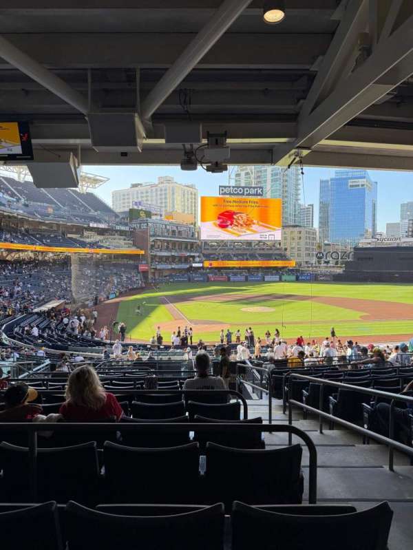 Petco Park, section: Premier Club J, row: 13, seat: 5