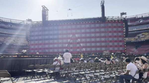 Northwest Stadium, section: A13, row: 3, seat: 1
