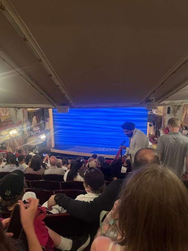 Novello Theatre, section: Dress Circle, row: K, seat: 6