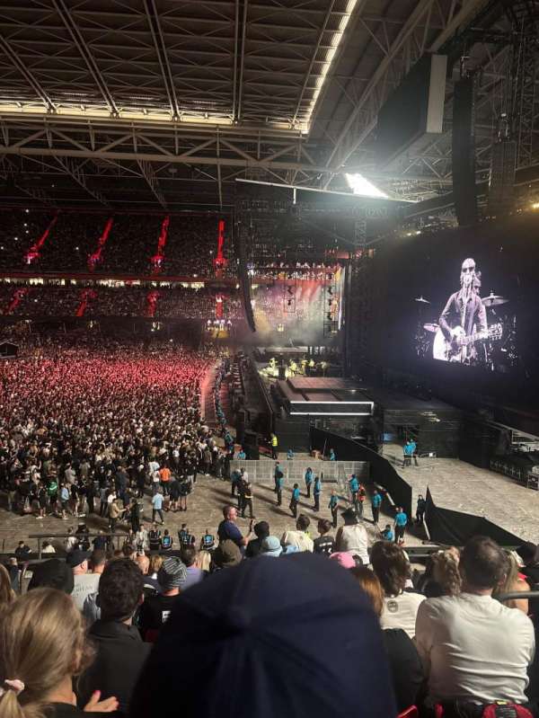 Principality Stadium, section: m, row: 6, seat: 4