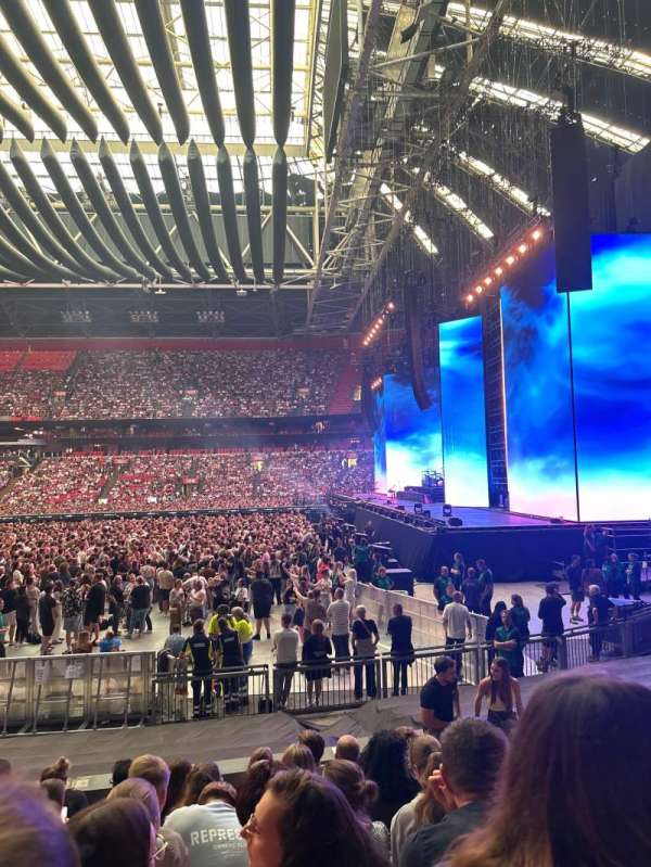 Johan Cruijff ArenA, section: 118, row: 8, seat: 70