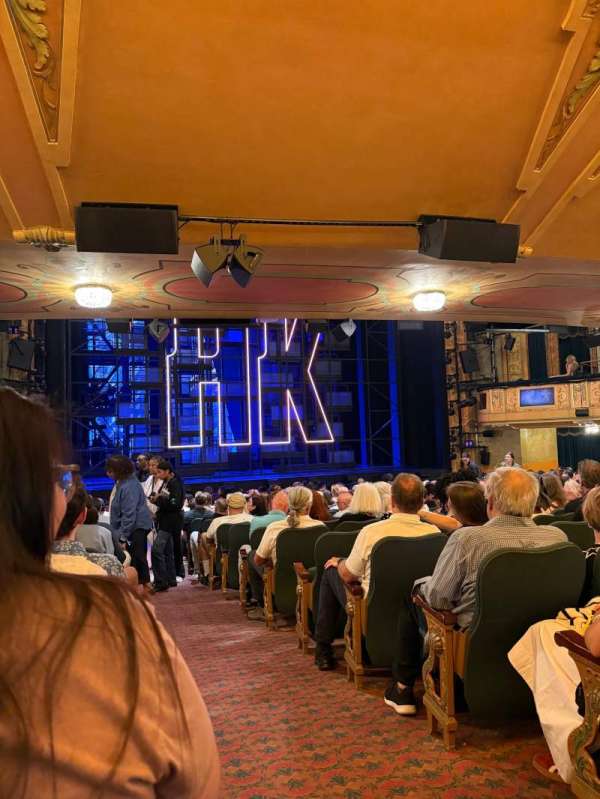Shubert Theatre, section: Orchestra L, row: S, seat: 1