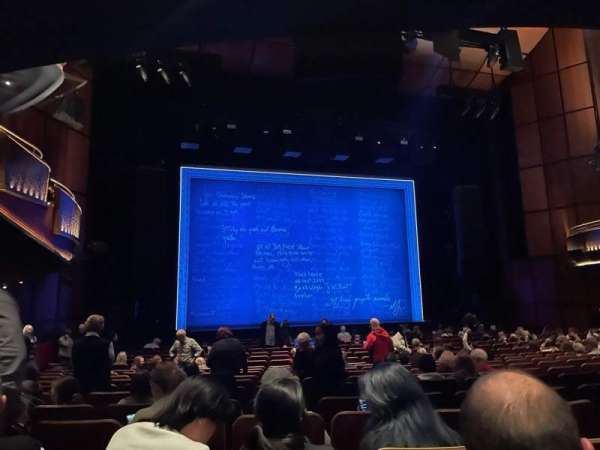 Sydney Lyric, section: Stalls, row: P, seat: 20