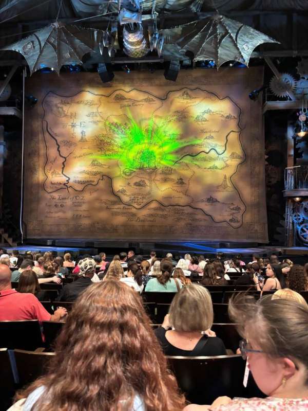 Gershwin Theatre, section: Orchestra C, row: H, seat: 114