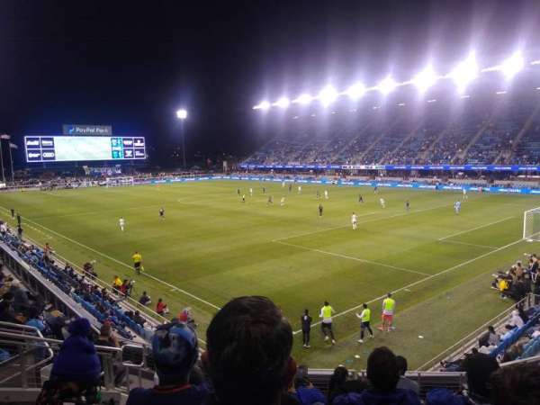 PayPal Park, section: 113, row: 8, seat: 26