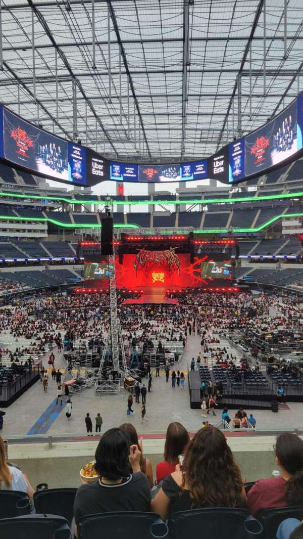 SoFi Stadium, section: 233, row: 5, seat: 6