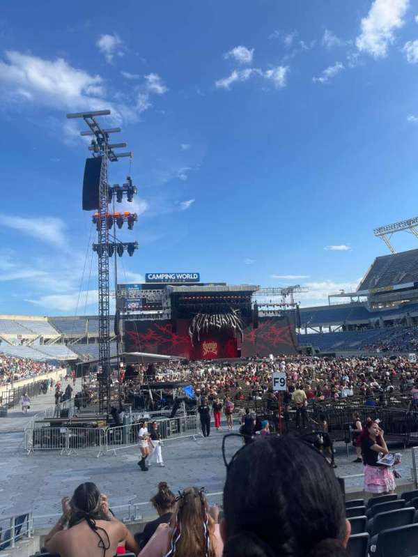Camping World Stadium, section: 149, row: H, seat: 11