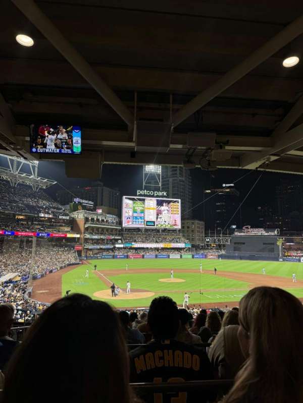 Petco Park, section: Premier Club J, row: 12, seat: 3