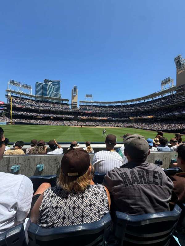 Petco Park, section: 130, row: 3, seat: 8