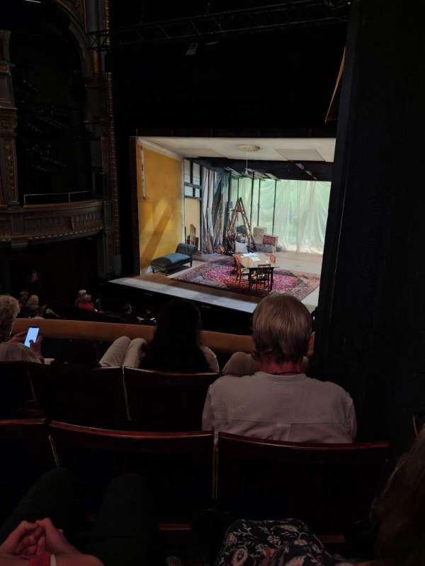 Harold Pinter Theatre, section: Dress Circle, row: D, seat: 1