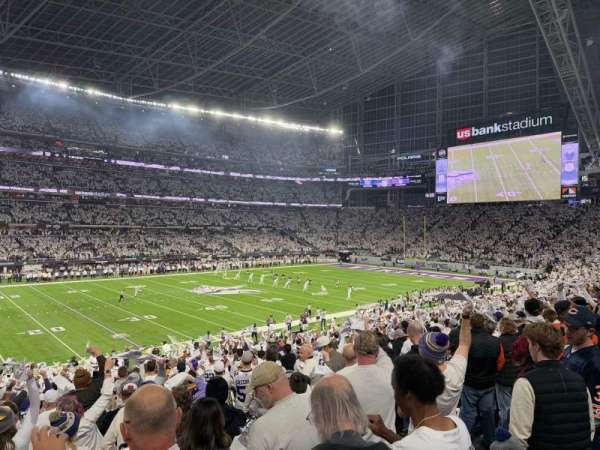 U.S. Bank Stadium, section: 112, row: 26, seat: 8