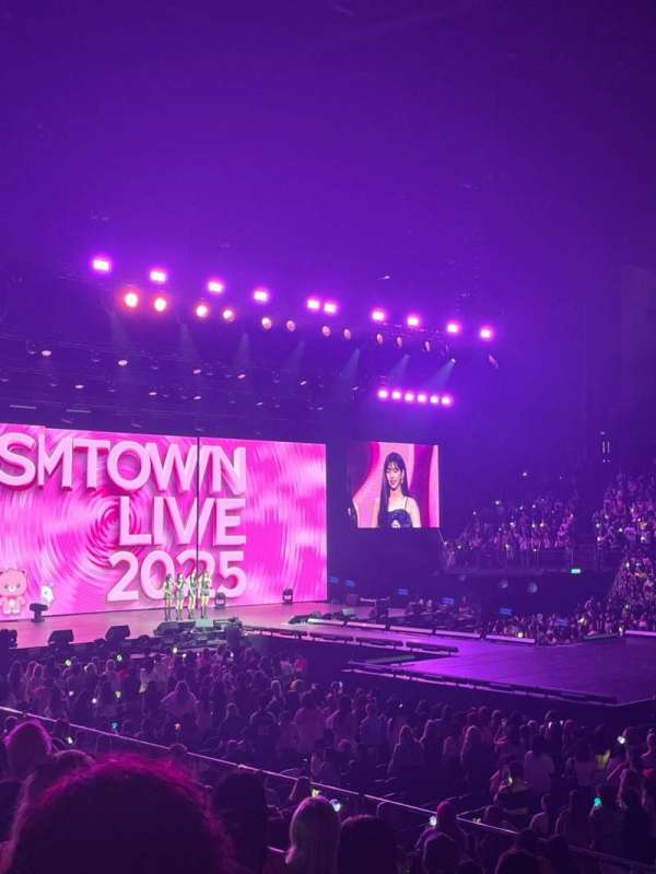The O2, London, section: 102, row: M, seat: 73