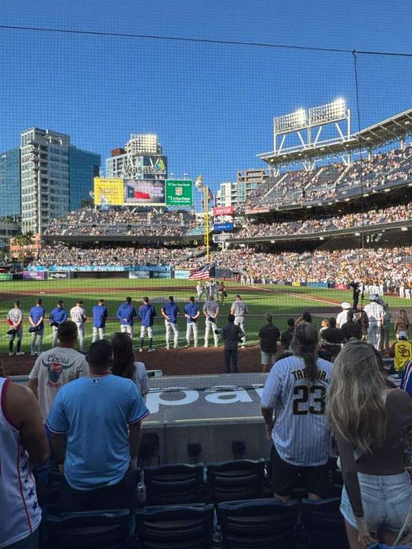 Petco Park, section: 108, row: 13, seat: 8