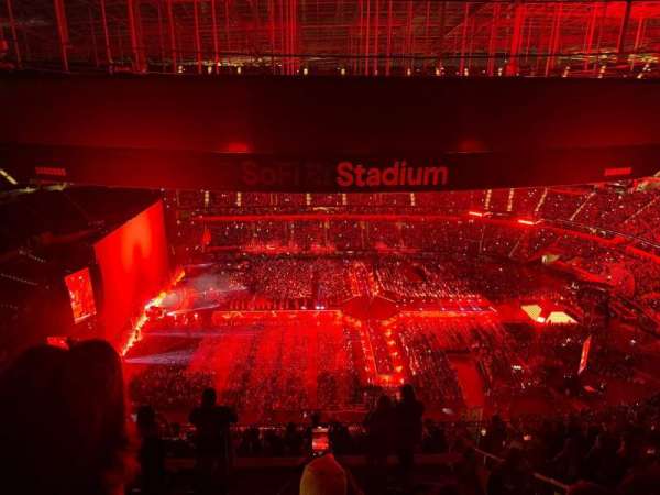 SoFi Stadium, section: 514, row: 3, seat: 22