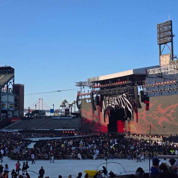 Oracle Park, section: 103, row: 33, seat: 1