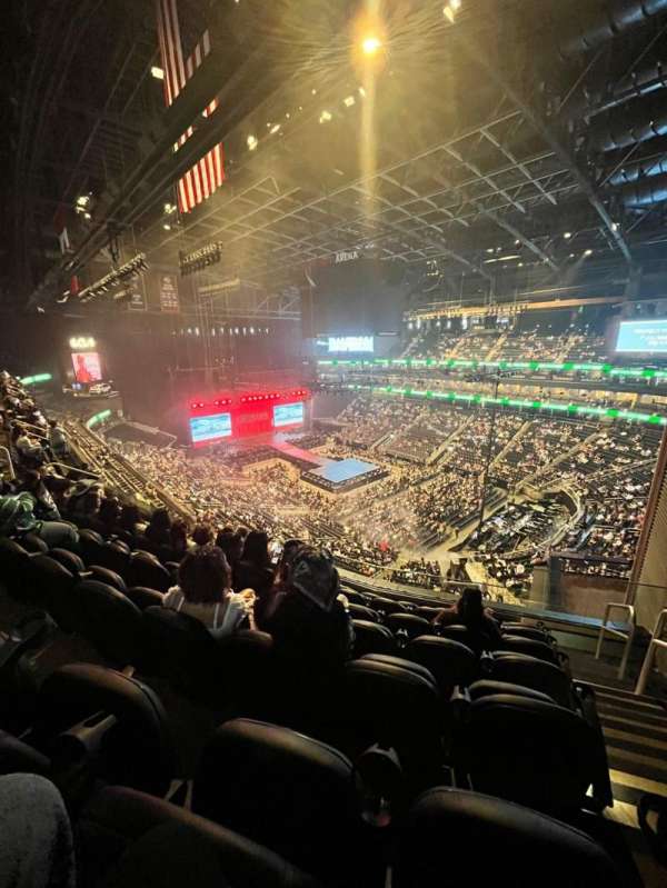 State Farm Arena, row: G, seat: 1