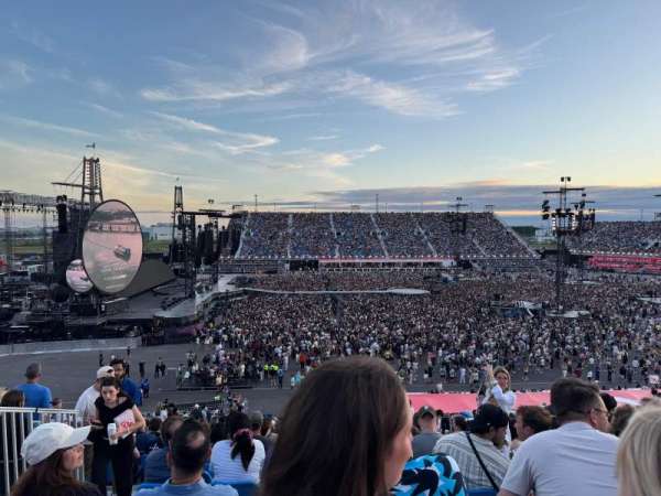 Rogers Stadium, section: E123, row: 33, seat: 23