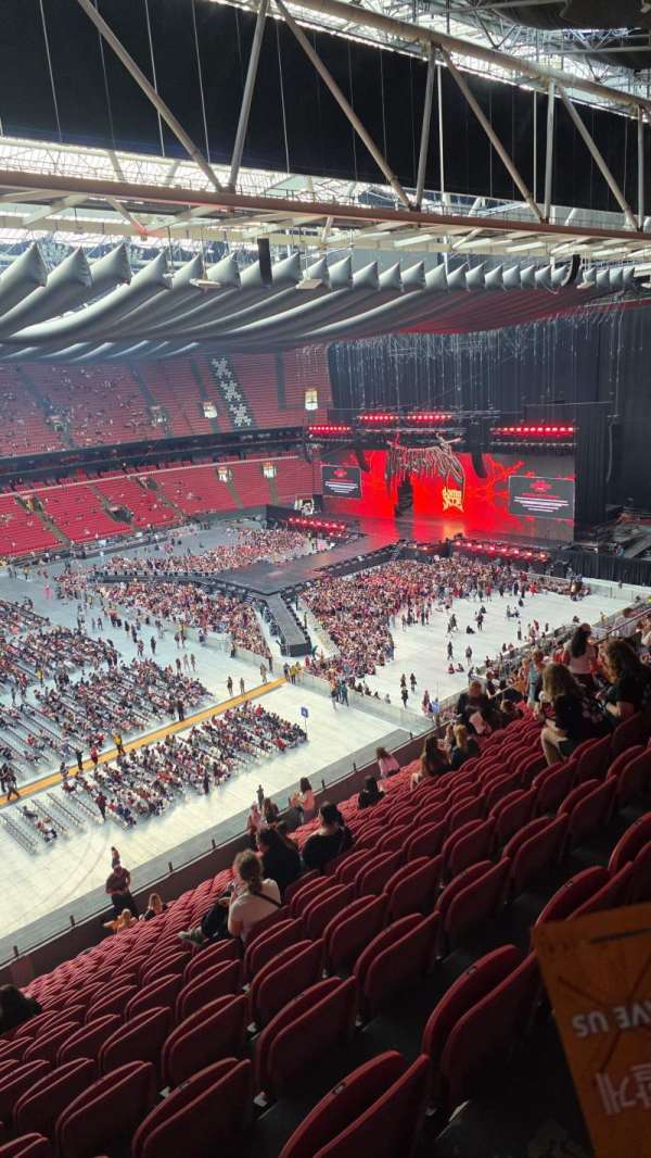 Johan Cruijff ArenA, section: 422, row: 19, seat: 163