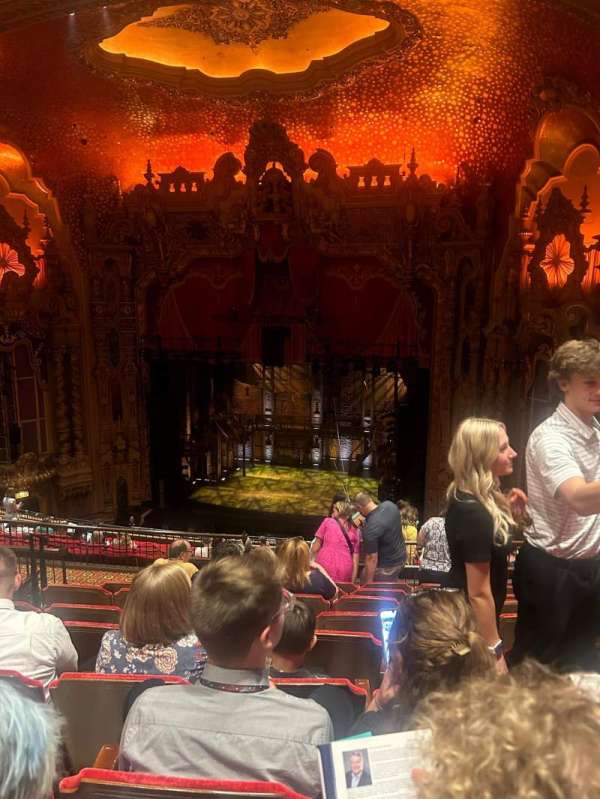 Ohio Theatre, Columbus, section: Mezzanine B, row: I, seat: 12