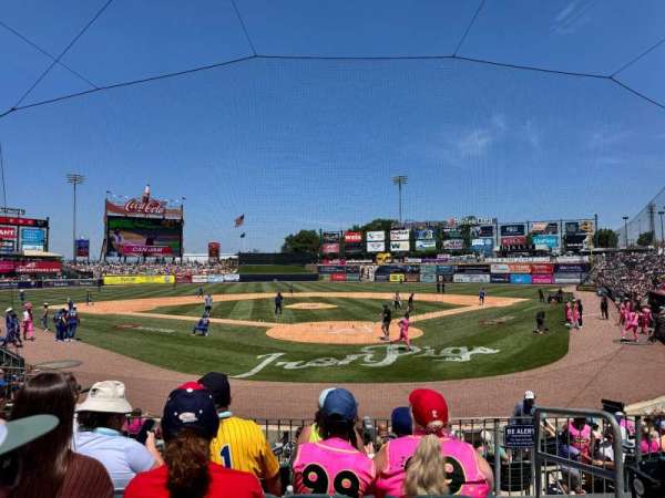 Coca-Cola Park, section: 113, row: M, seat: 2