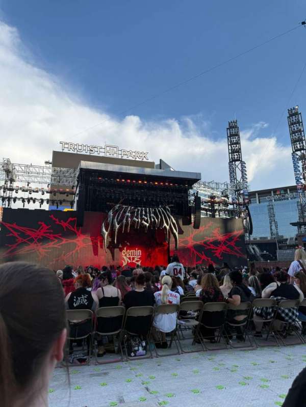 Truist Park, section: Floor B4, row: 2, seat: 13