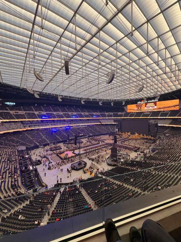 Allegiant Stadium, section: 344, row: 1, seat: 5