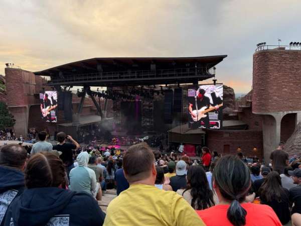 Red Rocks Amphitheatre, section: Right, row: 25, seat: 22