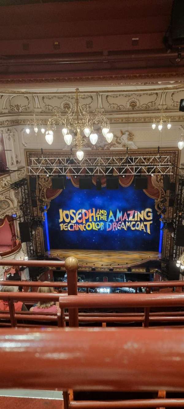 Lyceum Theatre, Sheffield, section: Balcony, row: F, seat: 12