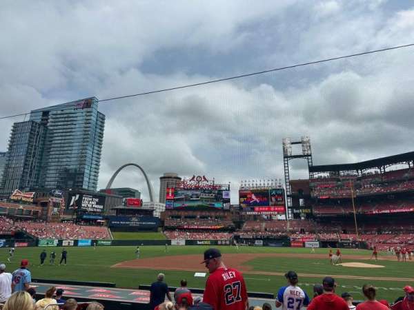 Busch Stadium, section: 156, row: 3, seat: 3