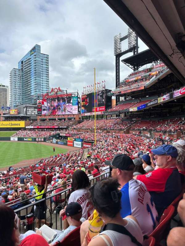 Busch Stadium, section: 137, row: 22, seat: 1