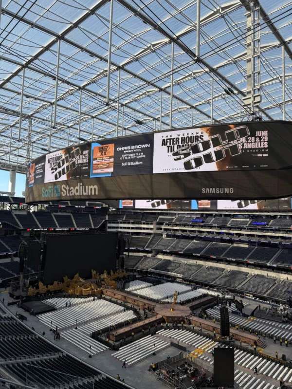SoFi Stadium, section: 329, row: 5, seat: 20