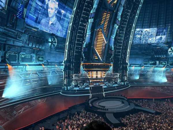 The Sphere, Vegas, section: 203, row: 14, seat: 5