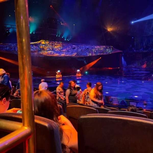 Mystère Theatre at Treasure Island, section: 102, row: H, seat: 1