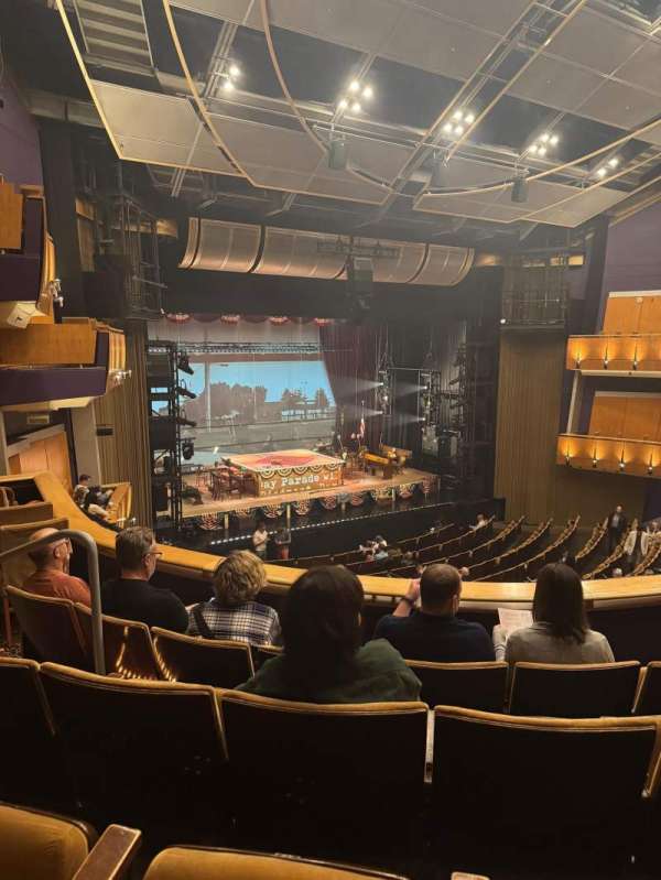 Ahmanson Theatre, section: Balcony, row: D, seat: 47