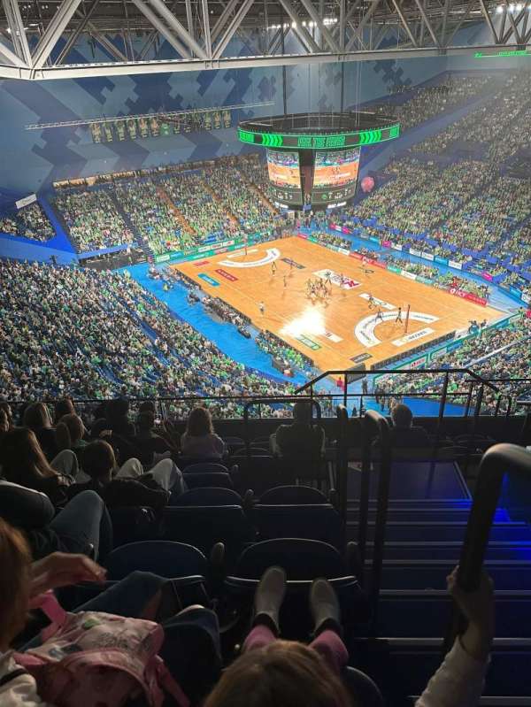 RAC Arena, section: 407, row: G, seat: 1