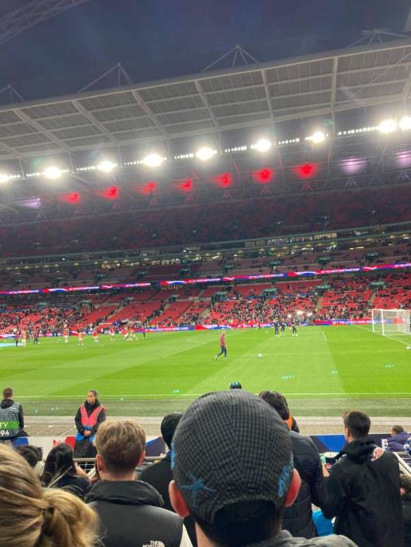 Wembley Stadium, section: 118, row: 18, seat: 203